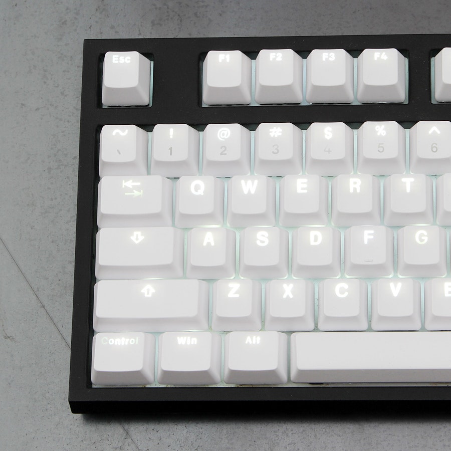 vortex backlit doubleshot pbt