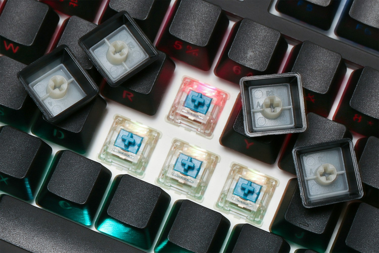 Vortex Side-Lit PBT Keycap Set