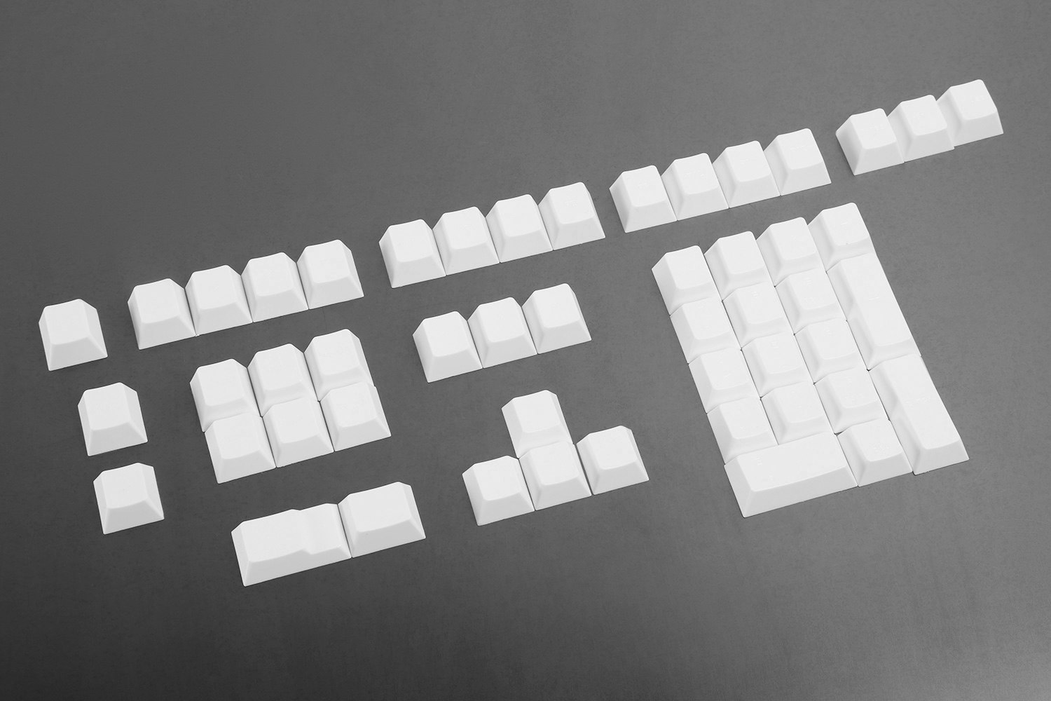 Vortex White PBT Keycap Set