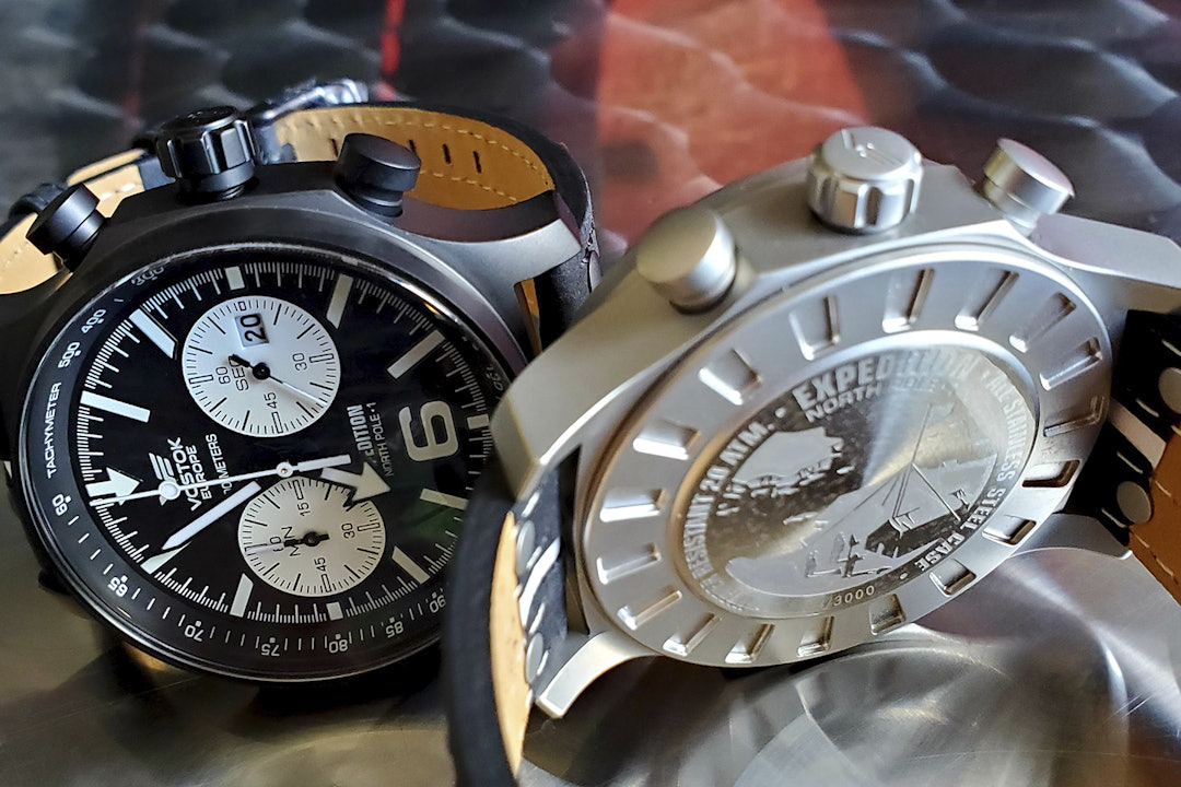 Vostok Expedition North Pole Chronograph Quartz Watch