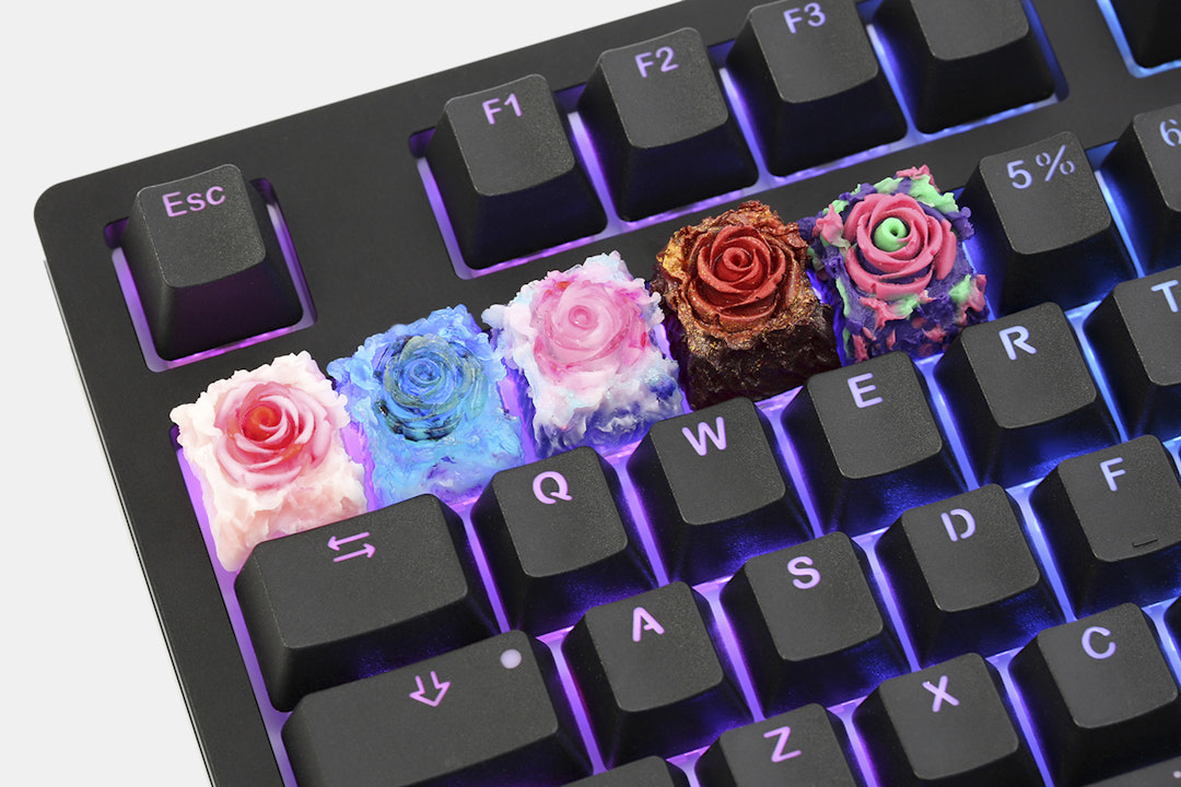 Waffle Key Studio Rosette Artisan Keycap