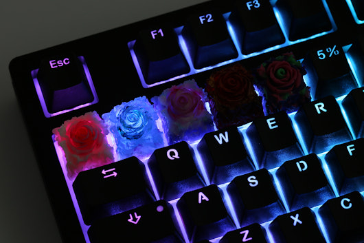 Waffle Key Studio Rosette Artisan Keycap