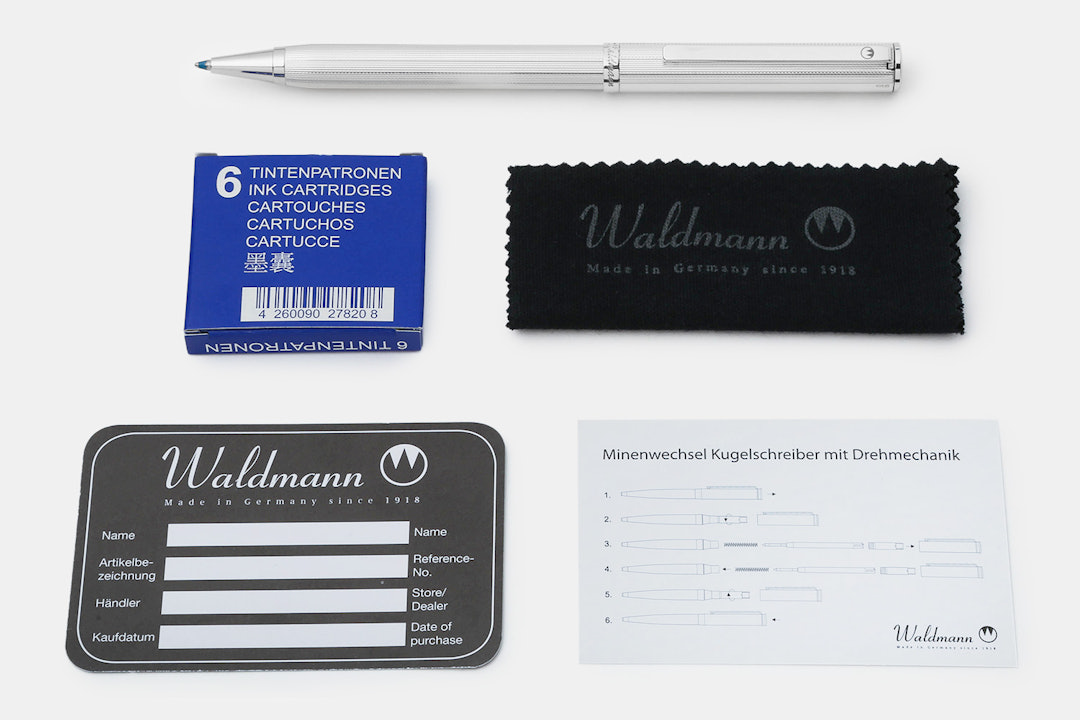 Waldmann 2-in-1 Fountain Pen & Ballpoint Pen