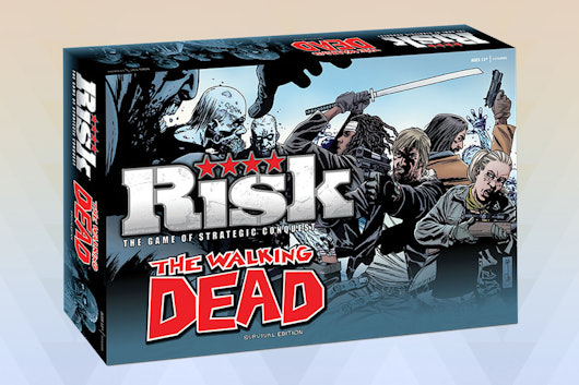 Walking Dead: Monopoly & Risk Board Game Bundle