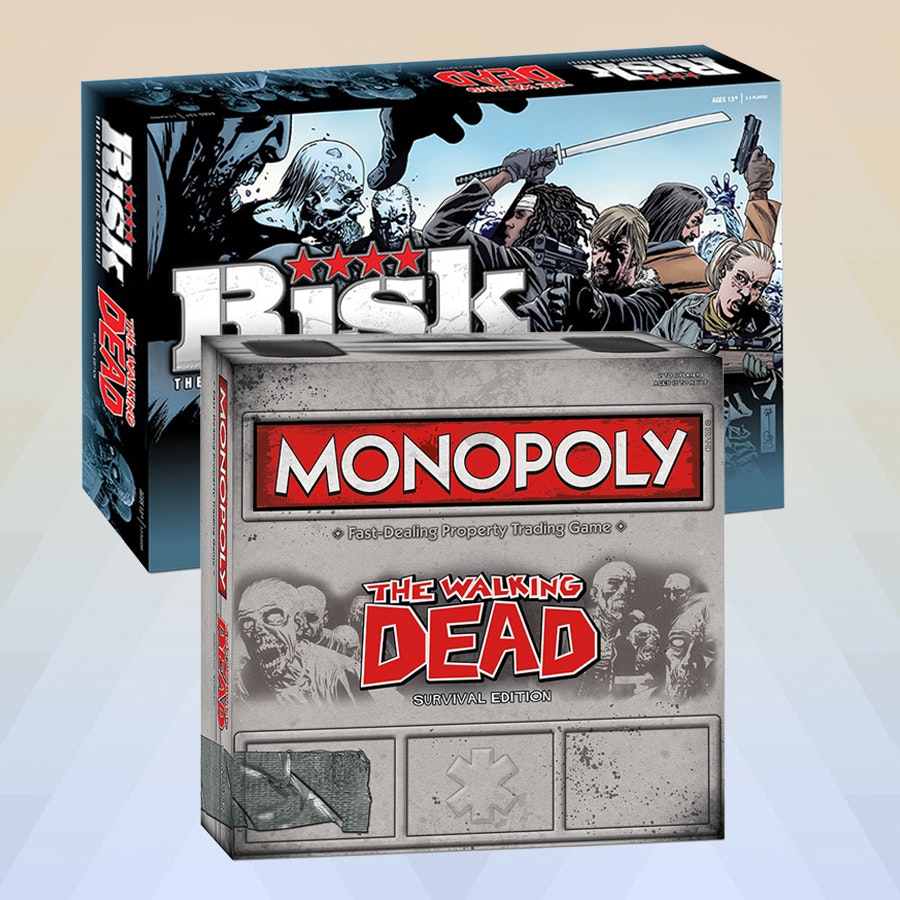 Walking Dead: Monopoly & Risk Board Game Bundle | Board Games | Drop