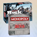 Walking Dead: Monopoly & Risk Board Game Bundle