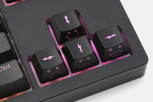 WASD + Arrow Shine-Through Novelty Keycaps