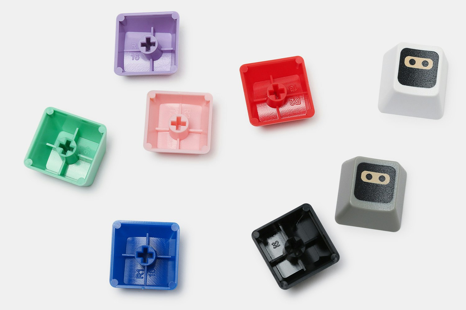 WASD Keyboard Ninja Novelty Keycaps (4-Pack)