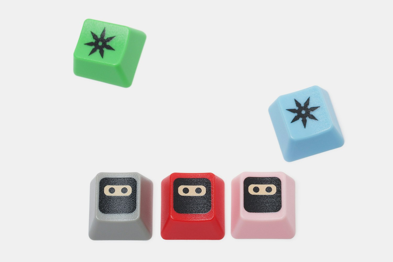 WASD Keyboard Ninja Novelty Keycaps (4-Pack)