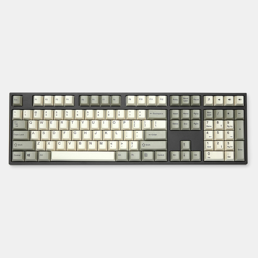 WIANXP Classic Gray Dye-Subbed PBT Keycap Set | Mechanical