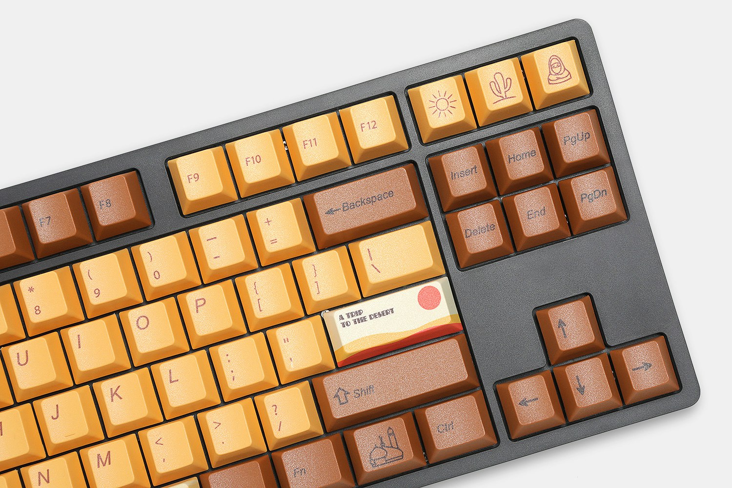 WIANXP Desert Journey Dye-Subbed PBT Keycap Set