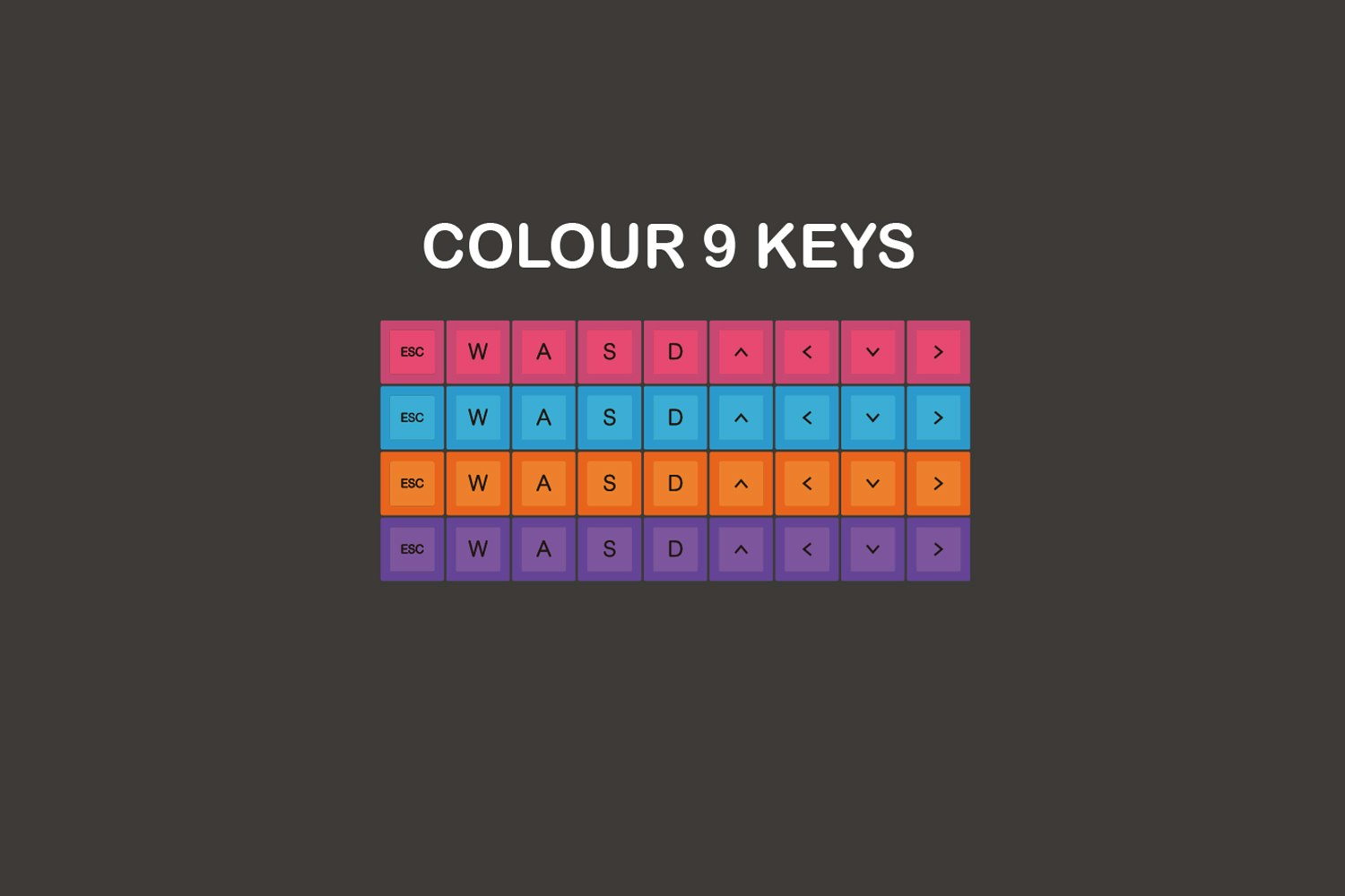 Color Keys (+$9)