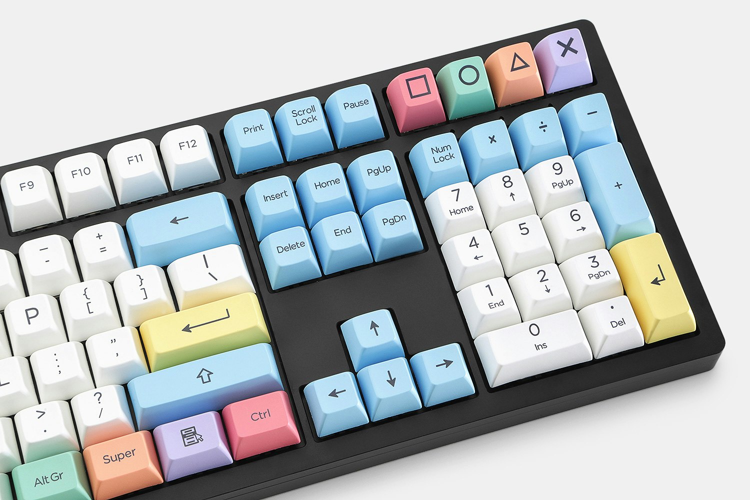 WinMix SA Chalk Dye-Subbed Keycap Set