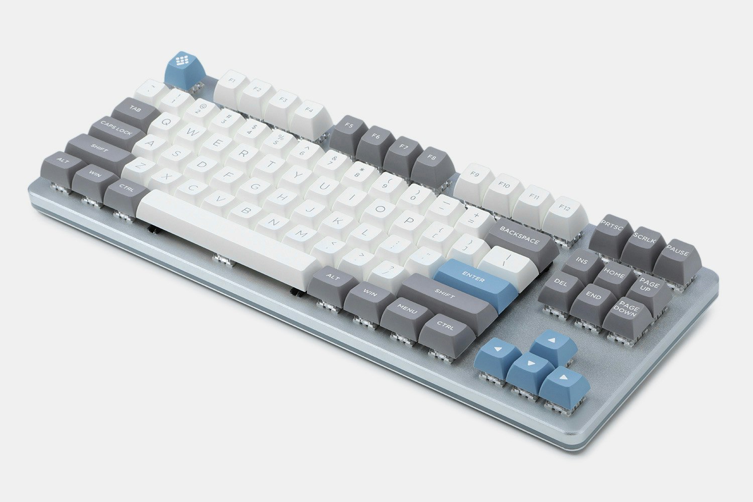 WM OSA Elegant Gray PBT Doubleshot Keycap Set