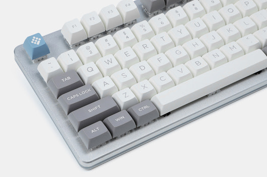 WM OSA Elegant Gray PBT Doubleshot Keycap Set