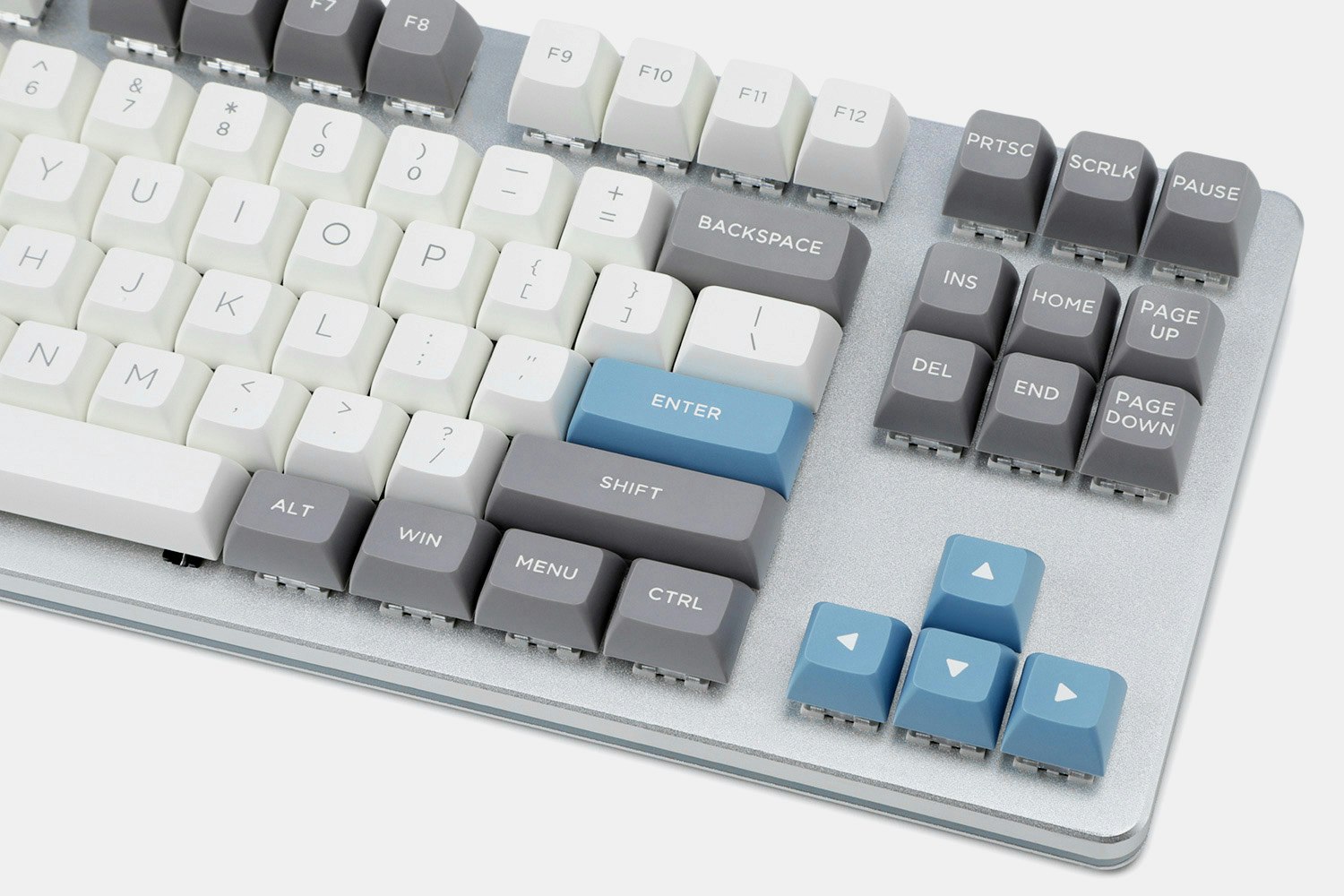 WM OSA Elegant Gray PBT Doubleshot Keycap Set