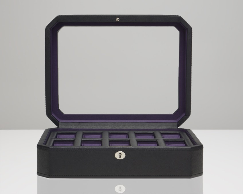 10-Piece Black/Purple