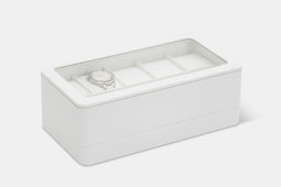 6-Piece Box w/ Apple Watch Strap Tray | White