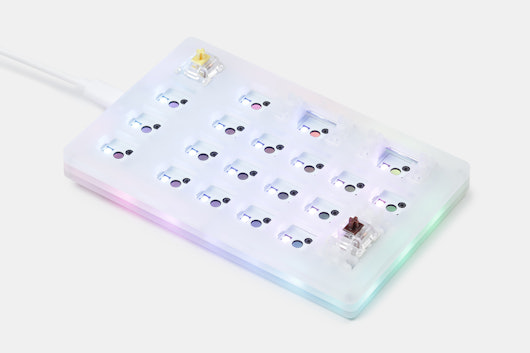 Womier K21 Hot-Swappable RGB Acrylic Mechanical Keypad