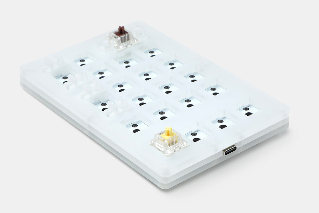 Womier K21 Hot-Swappable RGB Acrylic Mechanical Keypad