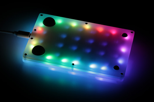Womier K21 Hot-Swappable RGB Acrylic Mechanical Keypad