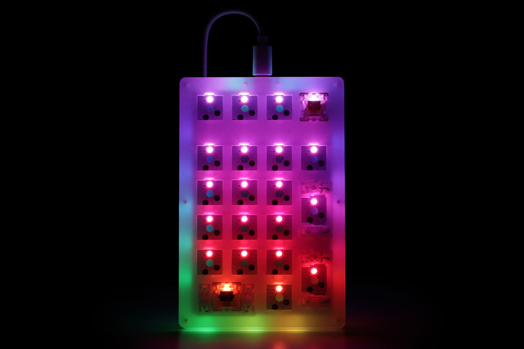 Womier K21 Hot-Swappable RGB Acrylic Mechanical Keypad