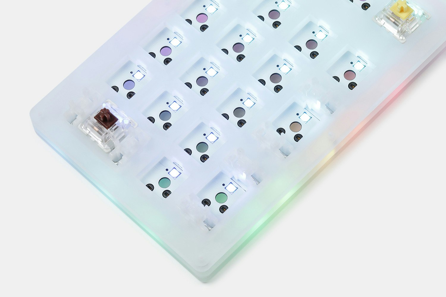 Womier K21 Hot-Swappable RGB Acrylic Mechanical Keypad