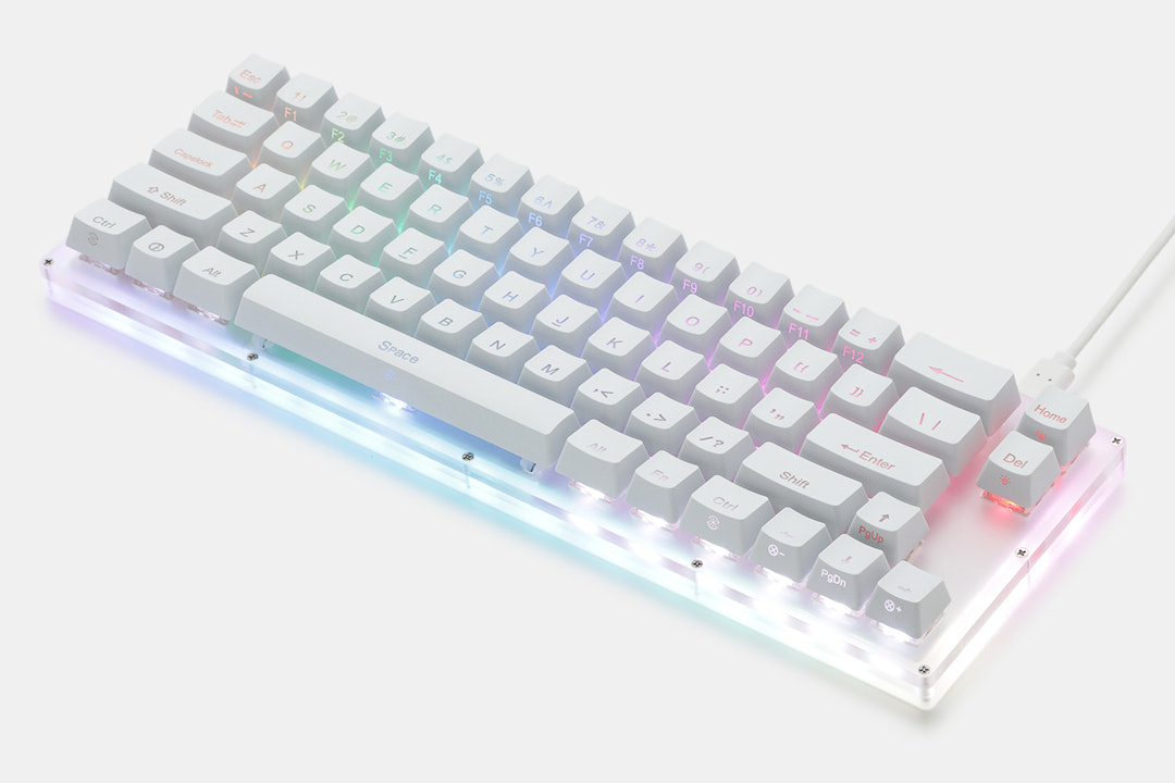 Womier K66 V2 Hotswap Acrylic RGB Mechanical Keyboard