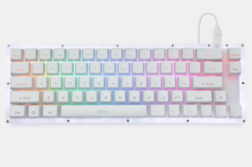 Womier K66 V2 Hotswap Acrylic RGB Mechanical Keyboard