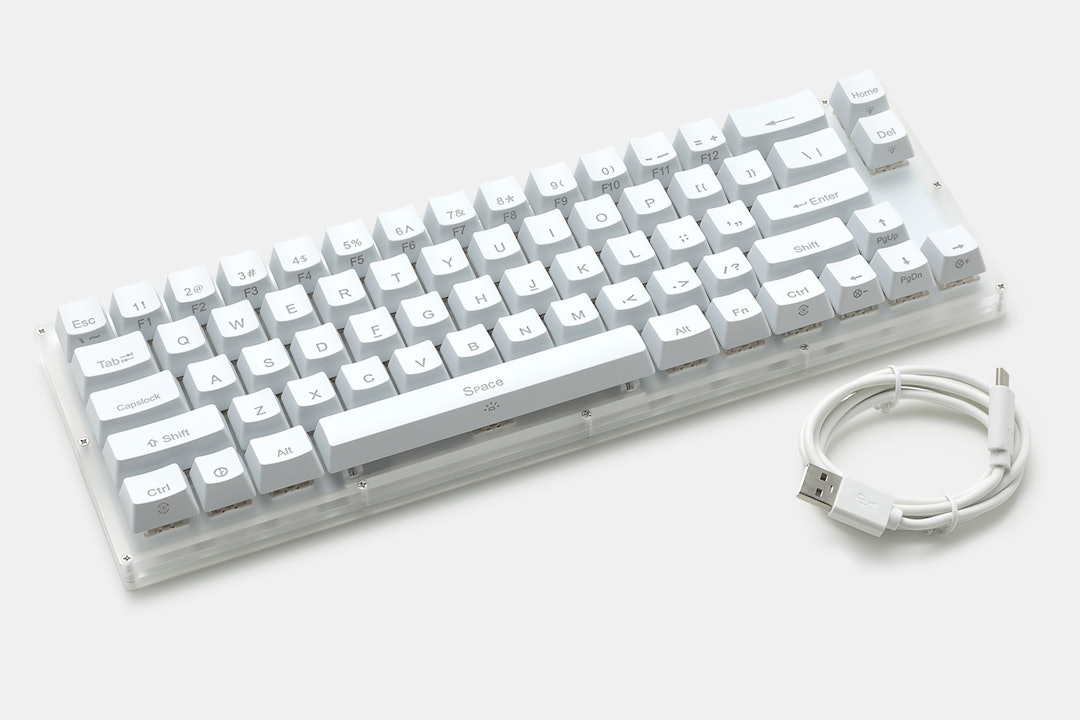 Womier K66 V2 Hotswap Acrylic RGB Mechanical Keyboard