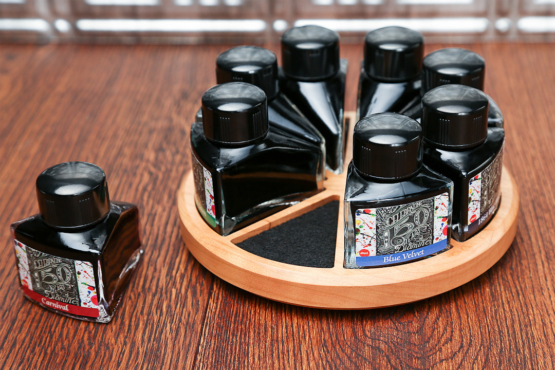 Wood Stand for Diamine 150th Anniversary Inks