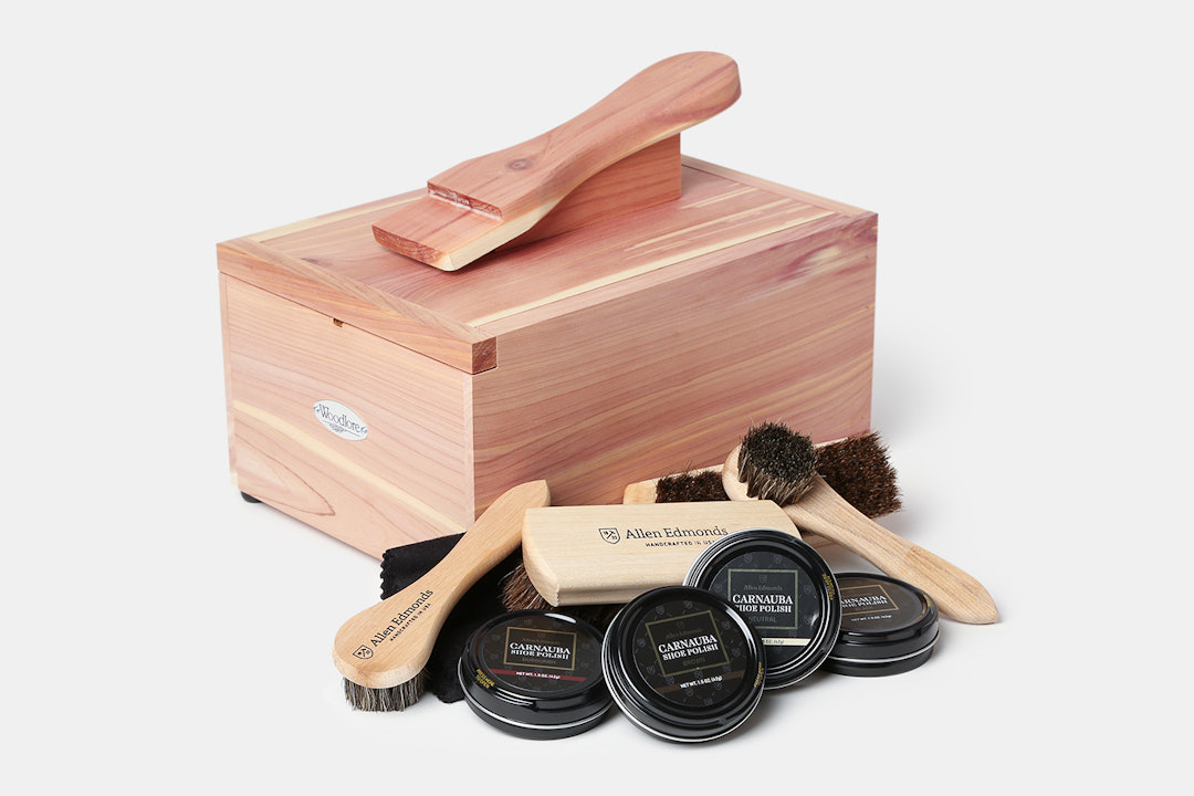 Woodlore Cedar Shoe-Care Valet Starter Kit II