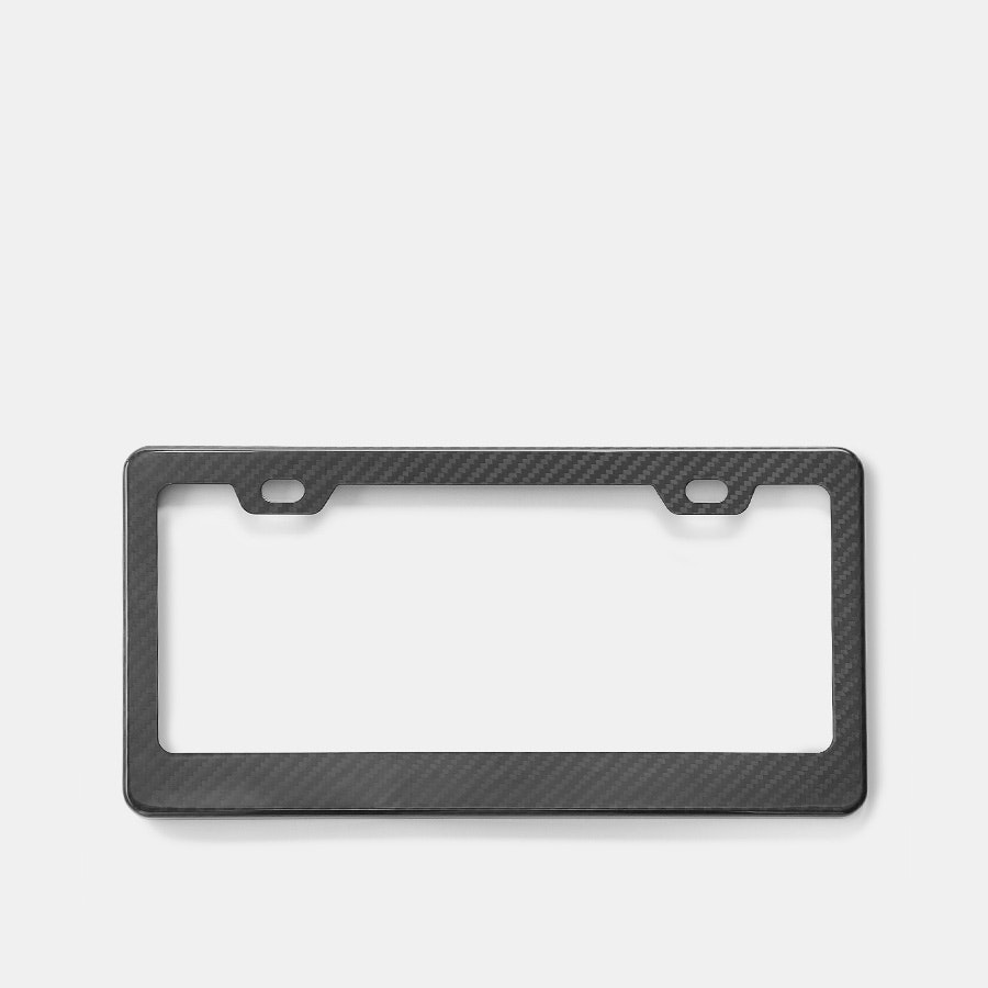 XC Carbon Fiber License Plate Frame Auto Auto Detailing Products Drop