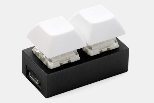 XD002 Hot-Swappable 2-Key Aluminum Macropad