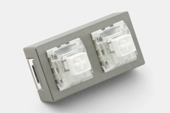 XD002 Hot-Swappable 2-Key Aluminum Macropad