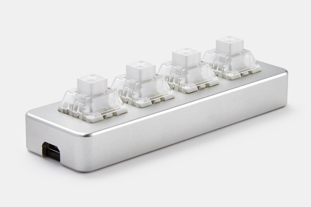 XD004 Hot-Swappable 4-Key Aluminum Macropad