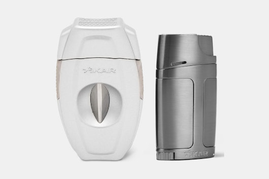 Xikar ELX Double-Jet Lighter & VX2 Cigar Cutter