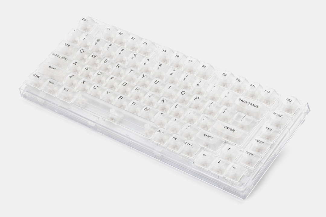 XMKeyboards XM75 Polycarbonate Gasket Keyboard Kit