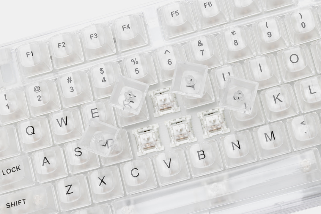 XMKeyboards XM75 Polycarbonate Gasket Keyboard Kit