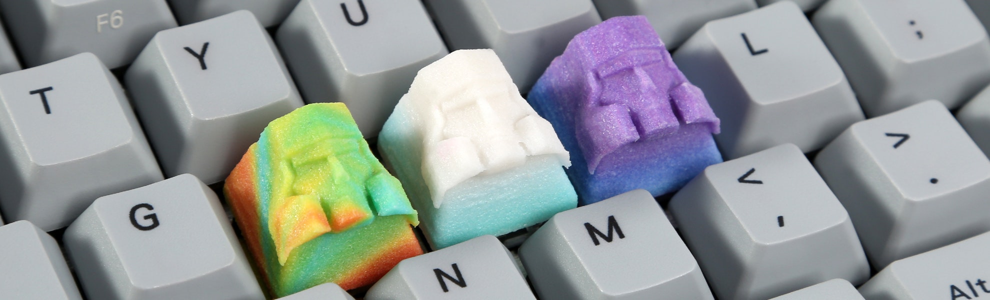 XX7 MEGATRQN Artisan Keycaps