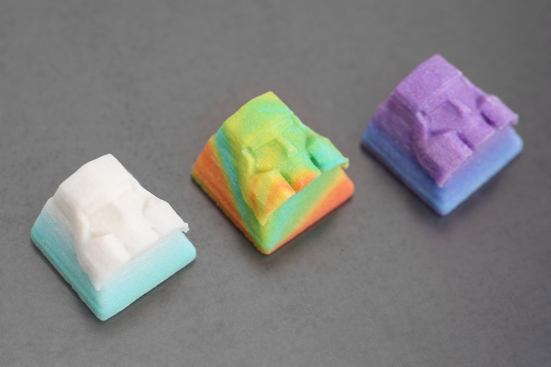 XX7 MEGATRQN Artisan Keycaps
