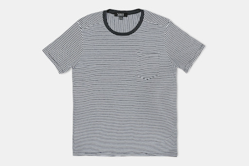 Y & H Designs Short-Sleeve Contrast Stripe Tees