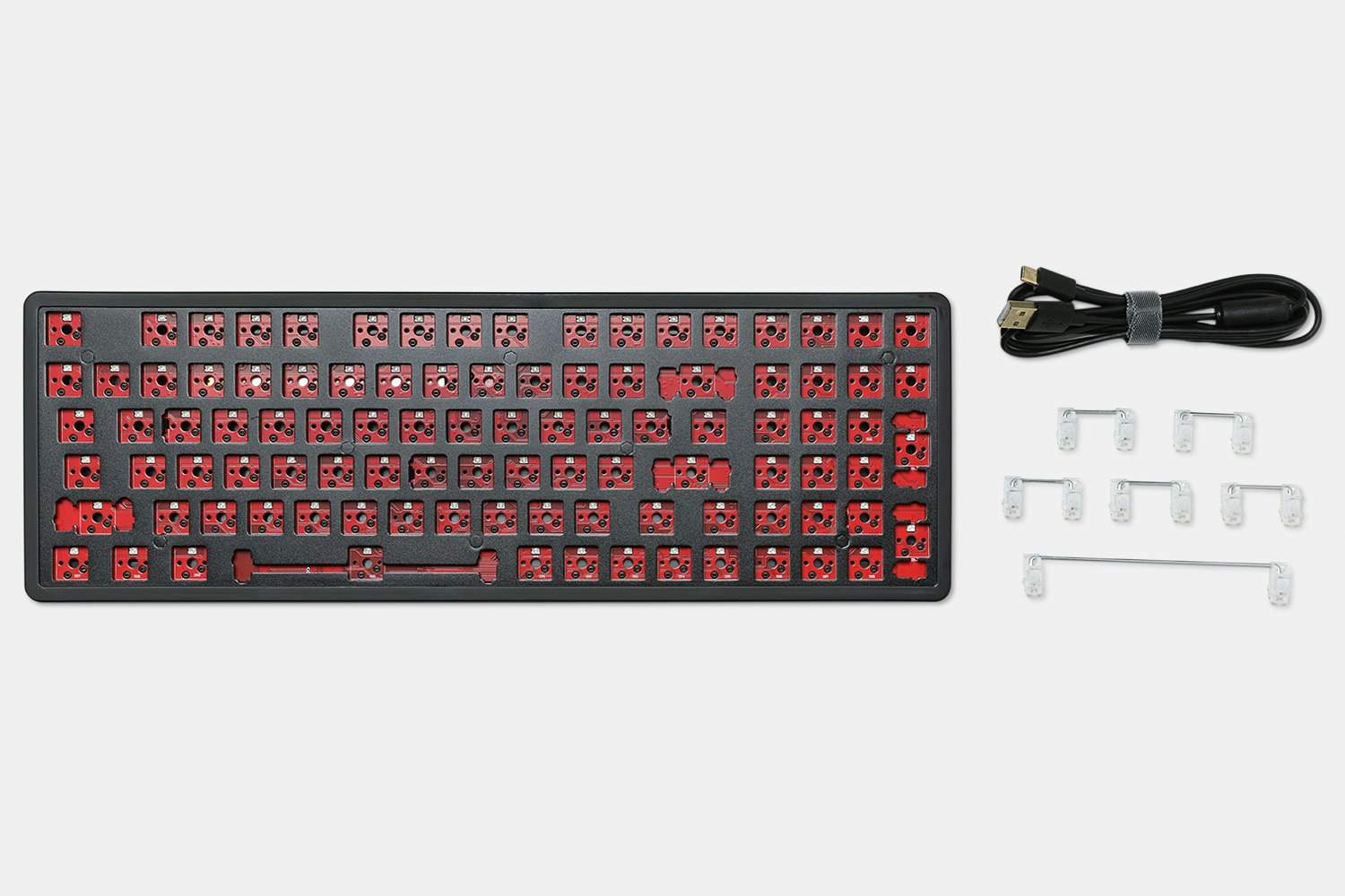 YC96 Bluetooth RGB Hot-Swappable Mechanical Keyboard Kit