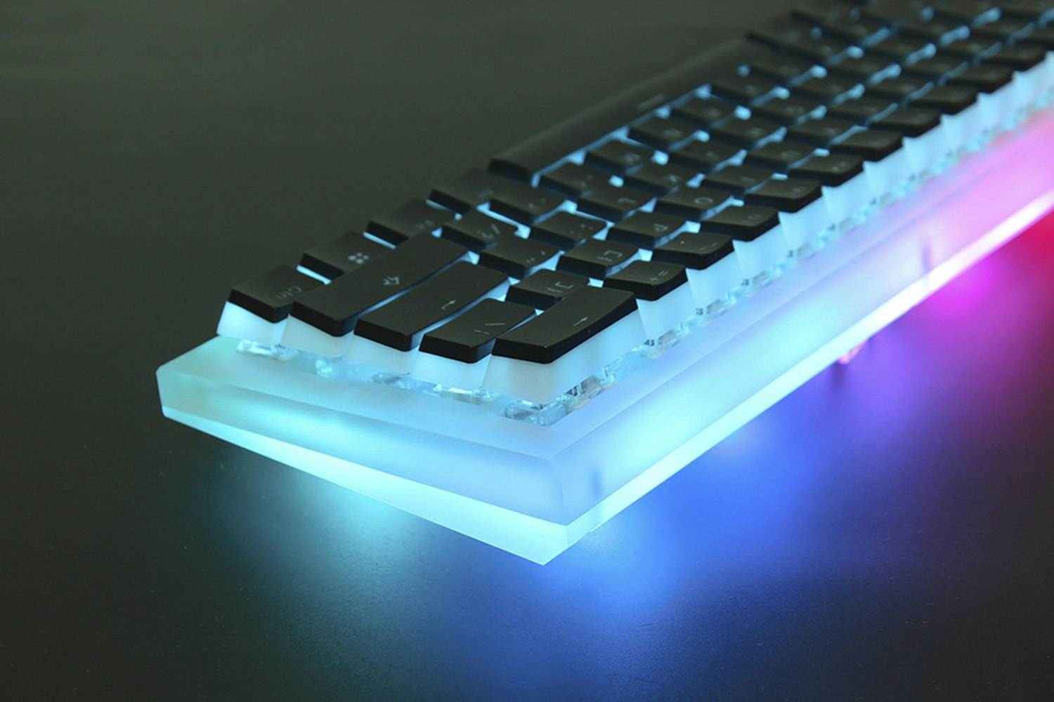 YMDK CNC Acrylic 60% Mechanical Keyboard Kit