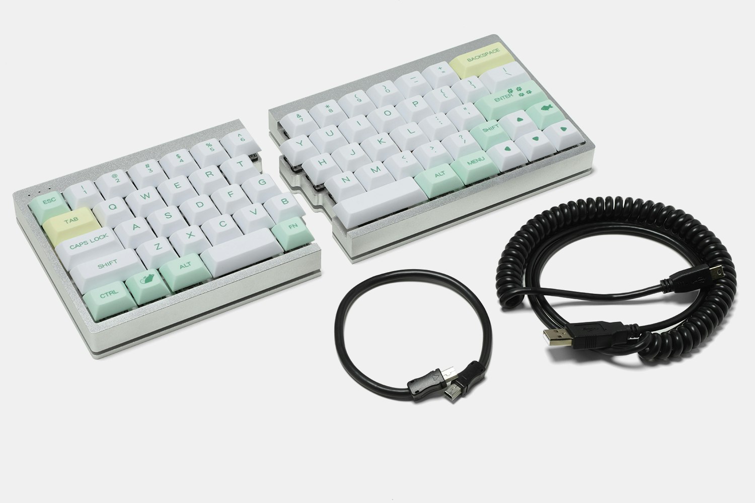 YMDK Split 64 HotSwappable Mechanical Keyboard Kit Price & Reviews Drop