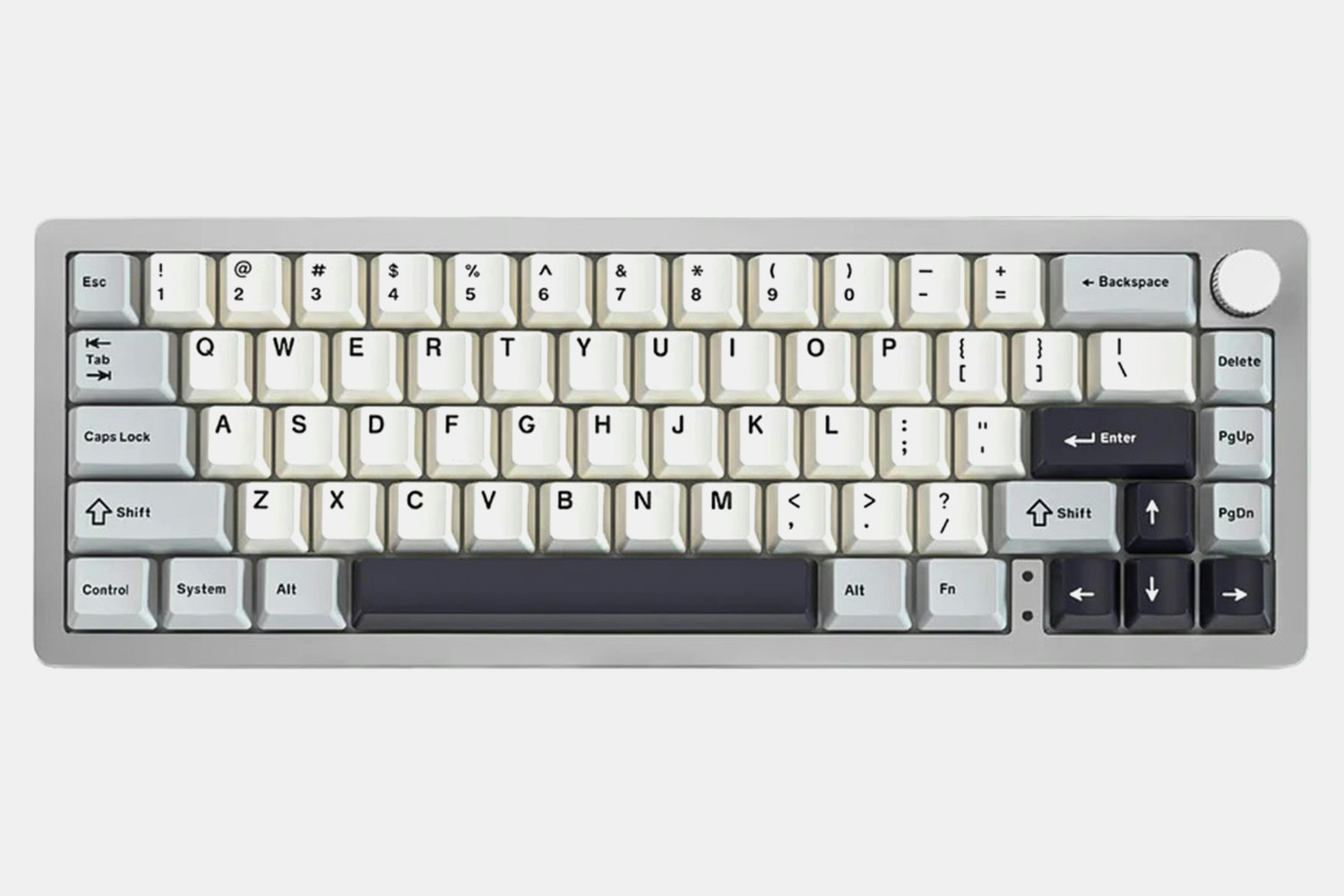 YUNZII AL66 Knob CNC Aluminum Wireless Mechanical Keyboard