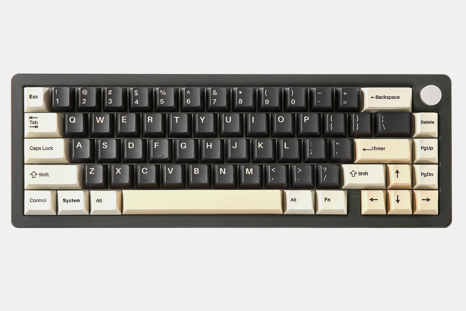 YUNZII AL66 Knob CNC Aluminum Wireless Mechanical Keyboard