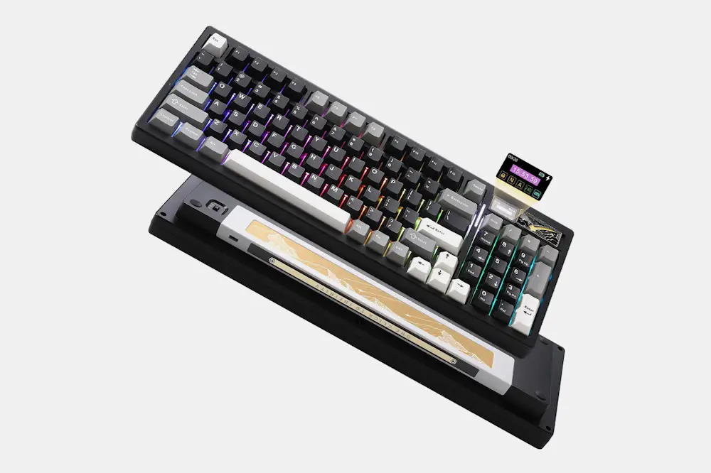 YUNZII IF99 LCD Display Wireless Mechanical Keyboard | Mechanical ...
