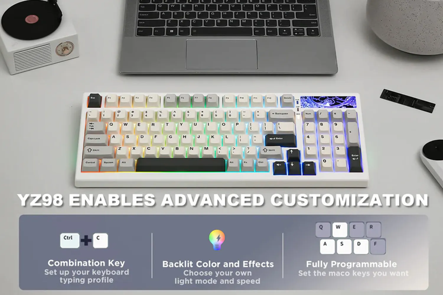 YUNZII YZ98 Triple-Mode Mechanical Keyboard | Mechanical Keyboards ...