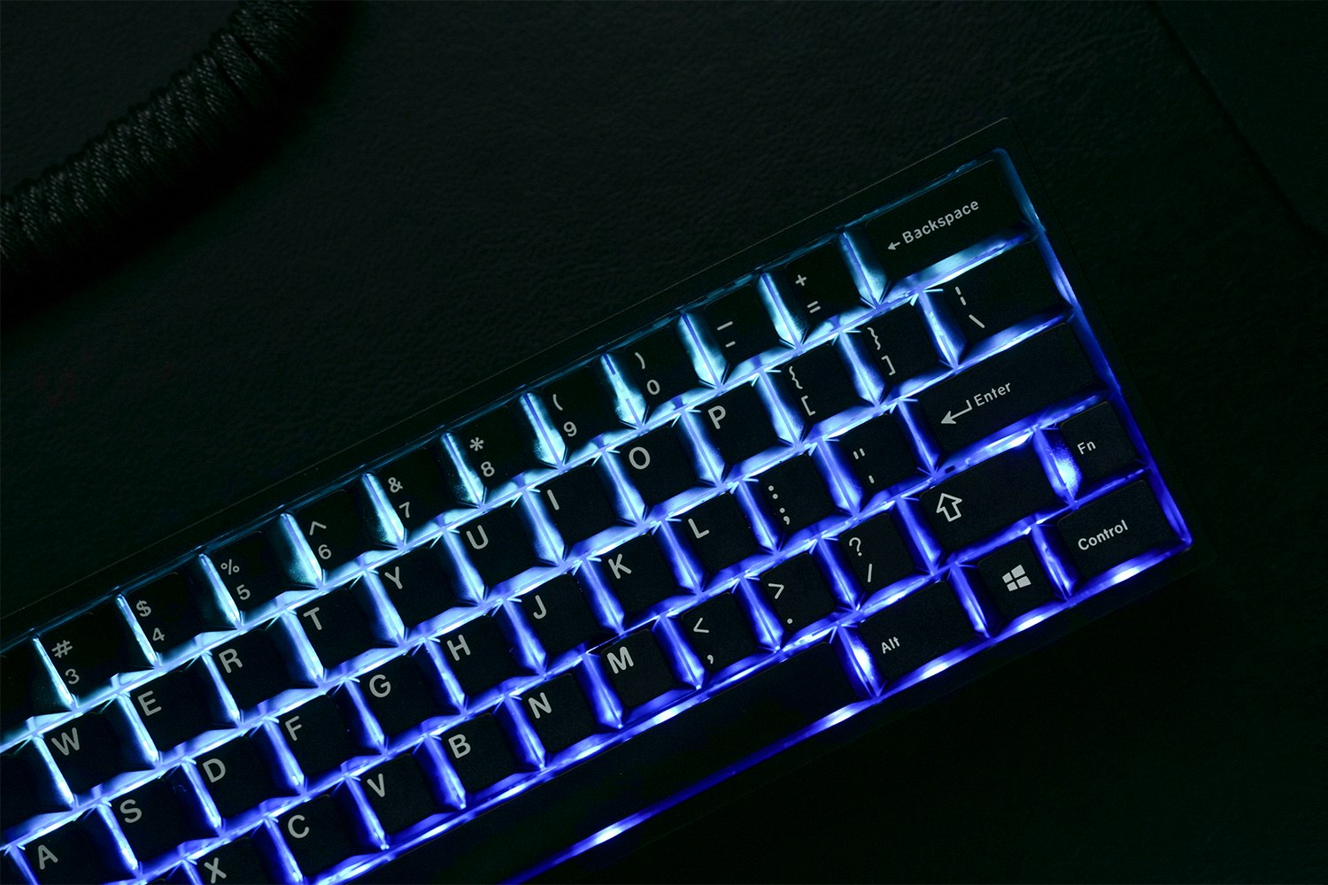 Zeal60 RGB LED PCB (Rev 4 with USB-C)